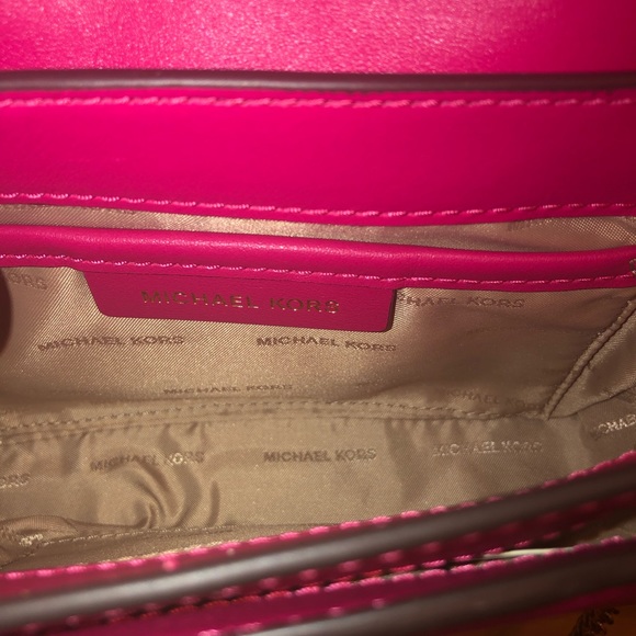 Michael Kors Leather Chained Clutch - Picture 4 of 8